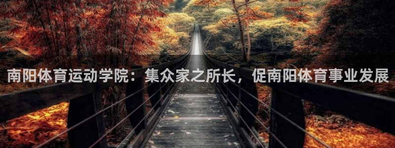 米兰体育官方正版app五金厂：南阳体育运动学院：集众